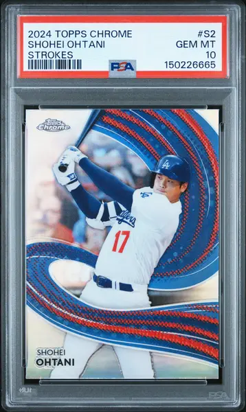 2024 Topps Chrome Strokes Shohei Ohtani S2