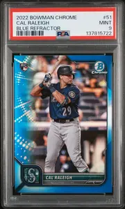 2022 Topps Chrome Platinum Anniversary Orange Refractor Cal 