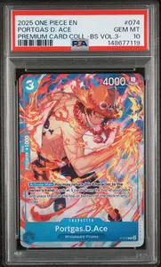 2025 One Piece Japanese Promo Portgas D. Ace #P-103 CGC 10