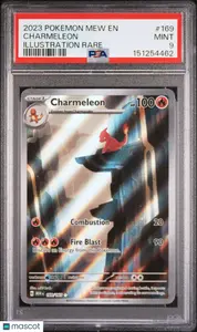 2023 Pokemon Mew EN-151 Charmeleon Illustration Rare PSA 9 #169