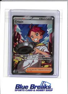 2024 Pokémon - Stellar Crown - Ultra Rare Full Art Foil - Crispin - #164/142
