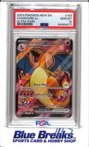 2023 Pokemon - SV2a JP - Super Rare - Charizard ex - PSA10 - #185