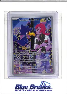 2025 Pokémon - Destined Rivals - Special Illustration Holo - Team Rocket's Murkrow - #200/182