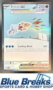2023 Pokemon SV Obsidian Flames - OBF EN Eiscue ex #222/197 Special Illustration Rare