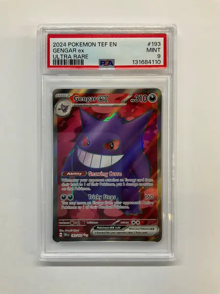 2024 Pokemon Temporal Forces Gengar ex 193 PSA 9