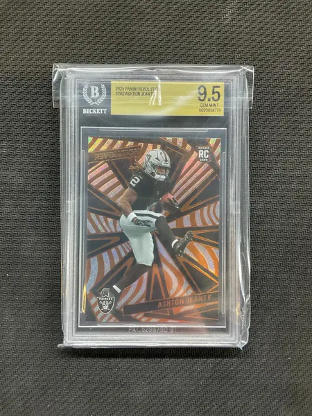 2025 Panini Revolution Ashton Jeanty BGS 9.5
