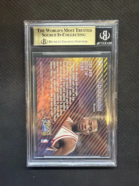1996-97 Stadium Club Members Only Allen Iverson Finest Rookie BGS 9.5