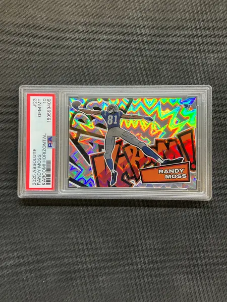 2025 Panini Absolute Kaboom! Horizontal Randy Moss 23
