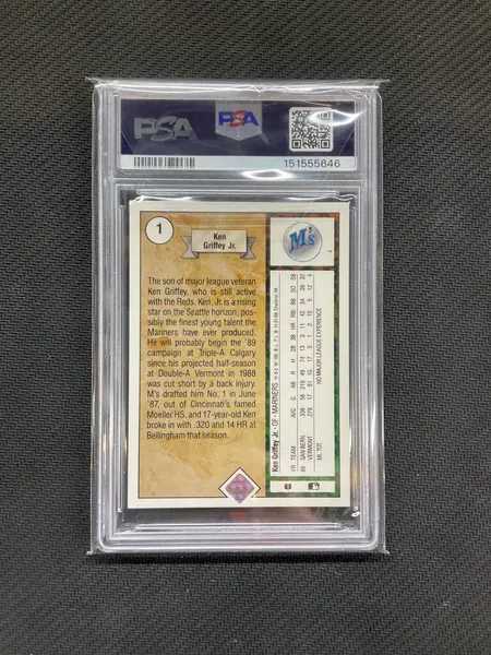 1989 Upper Deck Ken Griffey Jr Star Rookie PSA 6 646
