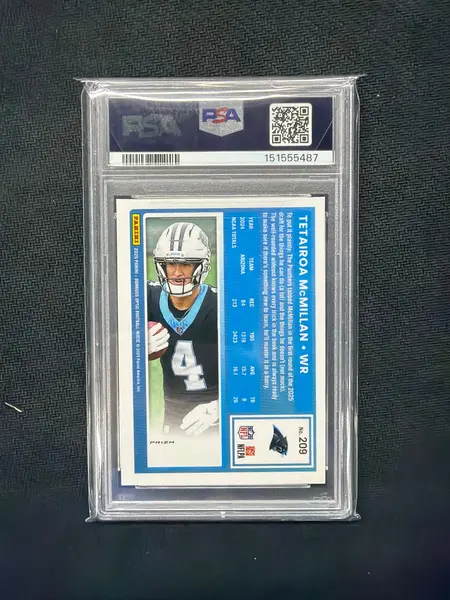 2025 Donruss Optic Tetairoa McMillan Holo PSA 9