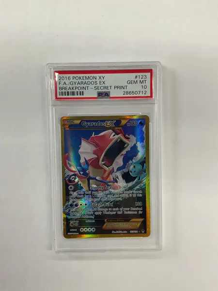 2016 Pokemon Breakpoint Gyarados EX 123 PSA 10