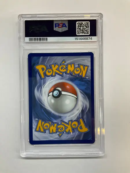 2025  Pokemon Destined Rivals Team Rocket's Meowth 203 PSA 9