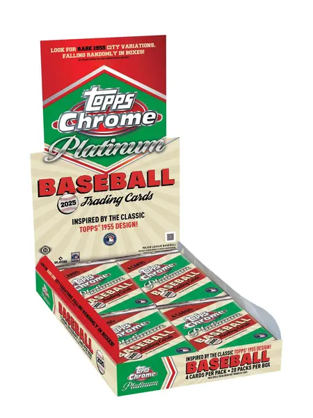 2025 Topps MLB Chrome Platinum Hobby Box