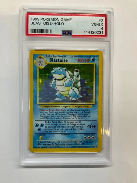 1999 Pokemon Game Blastoise-Holo 1st Edition 2