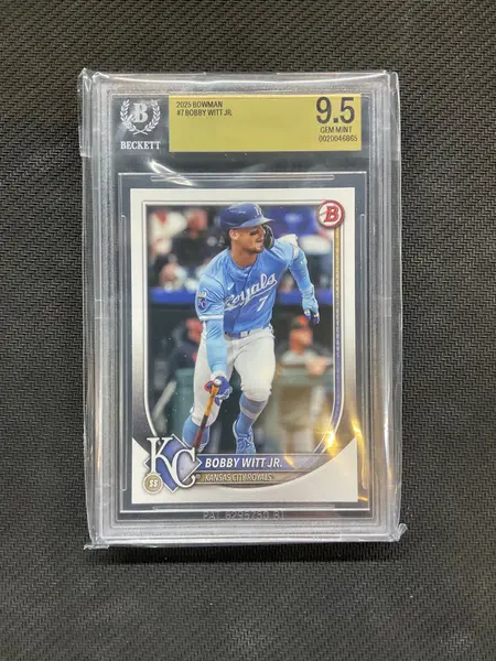 2025 Bowman Bobby WItt Jr BGS 9.5