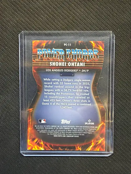 2026 Bowman Shohei Ohtani Power Chords /150 Dodgers