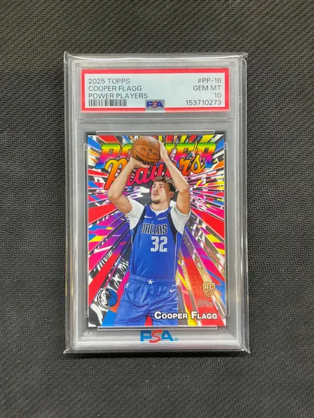 2025 Topps Cooper Flagg Power Players PSA 10 273