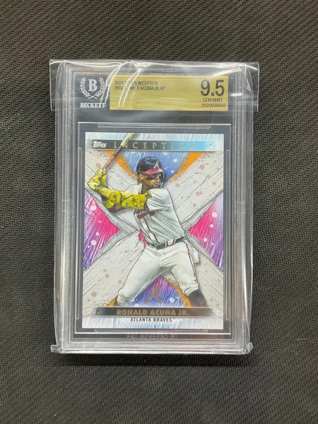 2024 Topps Inception Ronald Acuna Jr SP BGS 9.5