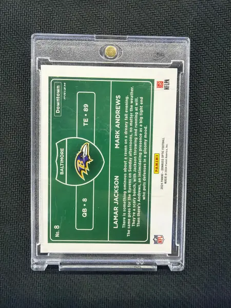 2024 Donruss Optic Lamar Jackson Mark Andrews Downtown!