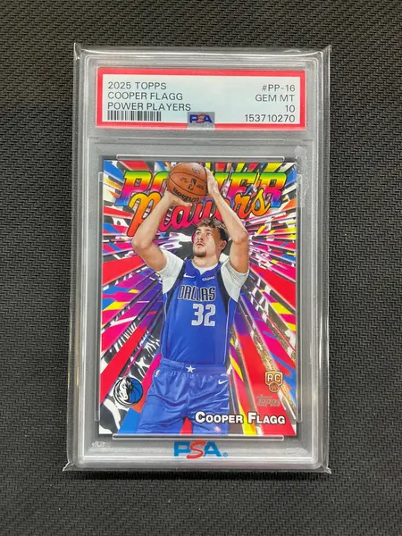 2025 Topps Cooper Flagg Power Players PSA 10 270