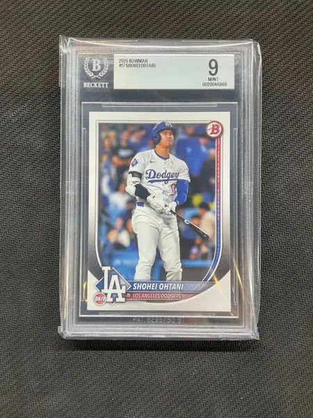 2025 Bowman Shohei Ohtani BGS 9