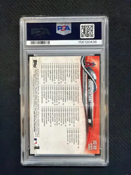 2018 Topps Update Shohei Ohtani 3 HR Game Streak PSA 9 436