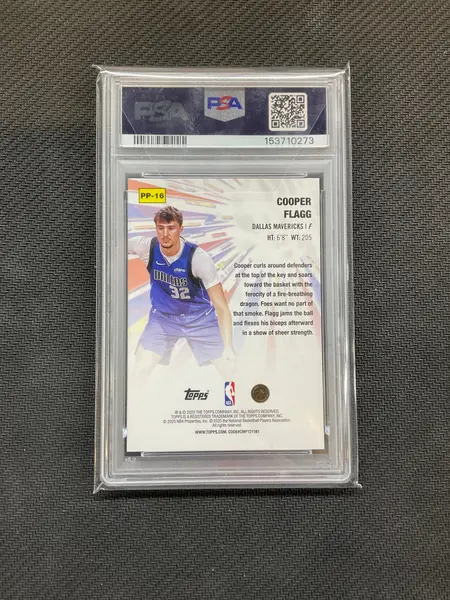 2025 Topps Cooper Flagg Power Players PSA 10 273