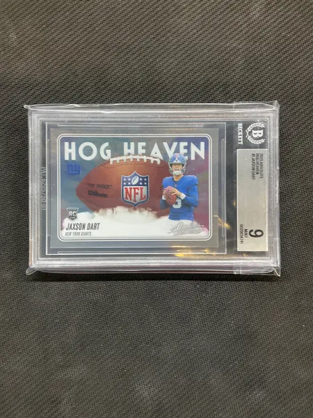 2025 Absolute Jaxson Dart Hog Heaven BGS 9
