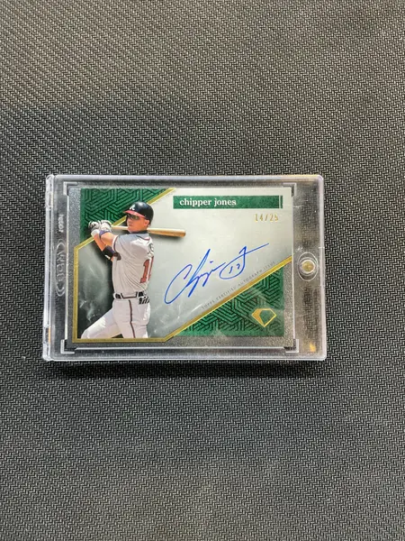 2024 Topps Diamond Icons Chipper Jones Auto /25 Braves