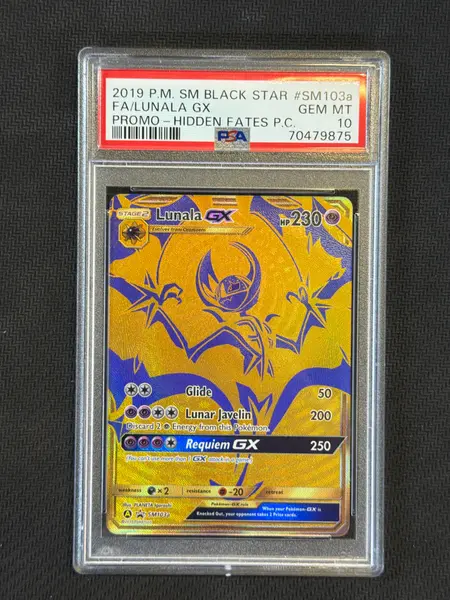 2019 Lunala GX SM103a PSA 10