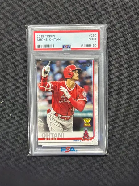 2019 Topps Shohei Ohtani PSA 9