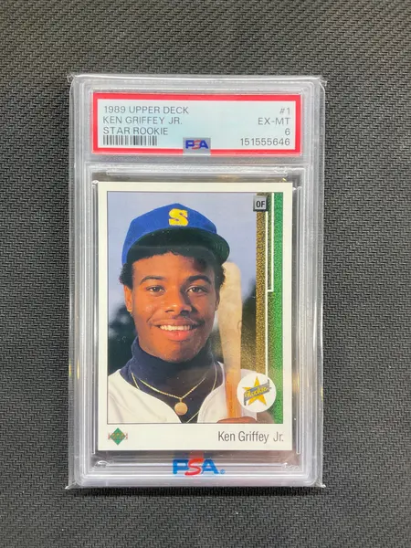 1989 Upper Deck Ken Griffey Jr Star Rookie PSA 6 646