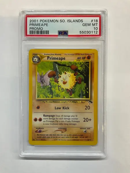 2001 Pokemon Southern Islands Promo Primape 18 PSA 10