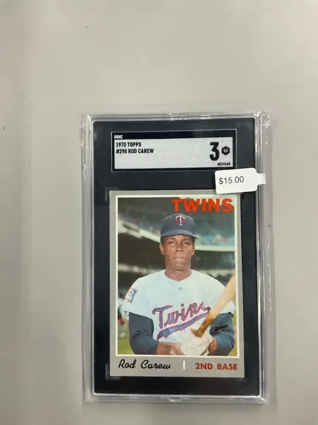 1970 Topps #290 Rod Carew SGC 3