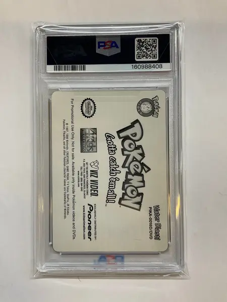 2000 POKEMON PIONEER LENTICULAR PROMO 18 WATER BLAST! PSA 9 408