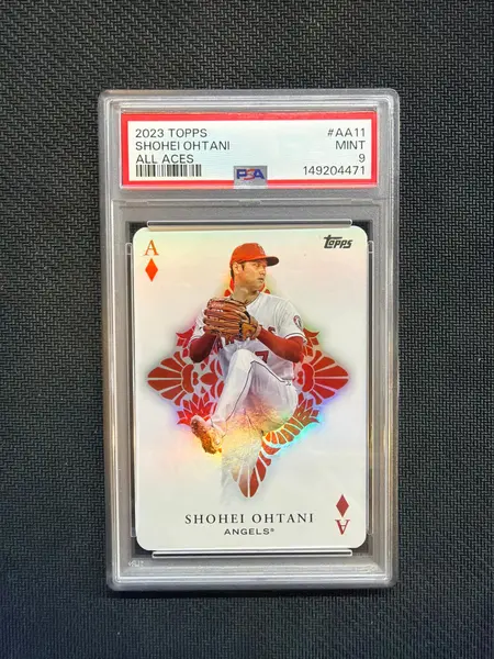 2023 Topps Shohei Ohtani All Aces PSA 9 Angels