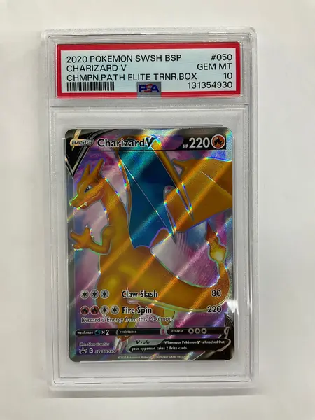 2020 Pokemon Champions Path Promo Charizard V 050 PSA 10