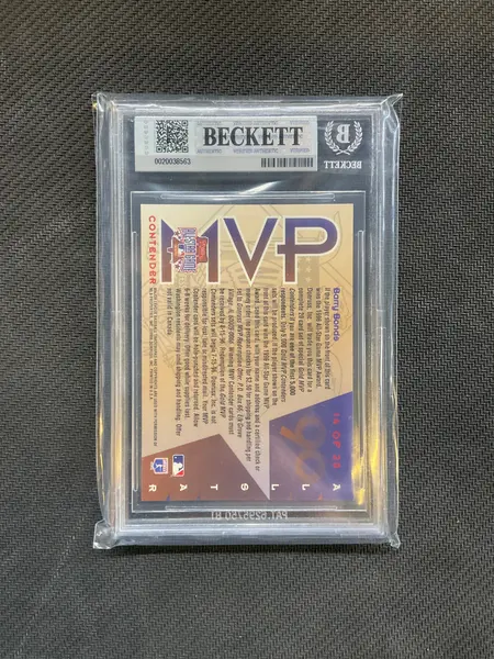 1996 Leaf All-Star Barry Bonds MVP Contenders BGS 8.5 Giants