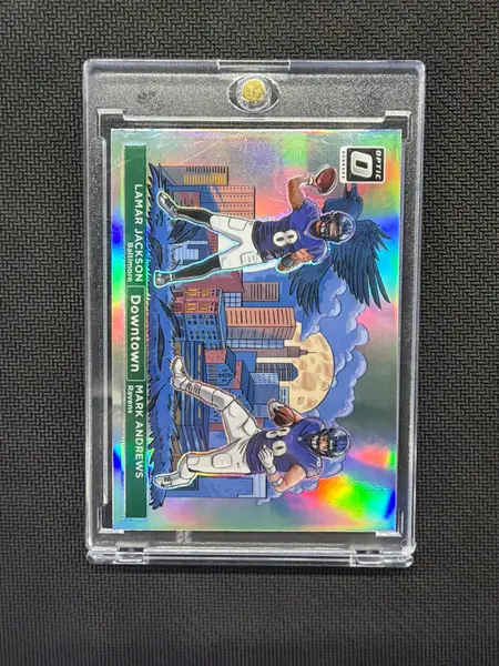 2024 Donruss Optic Lamar Jackson Mark Andrews Downtown!