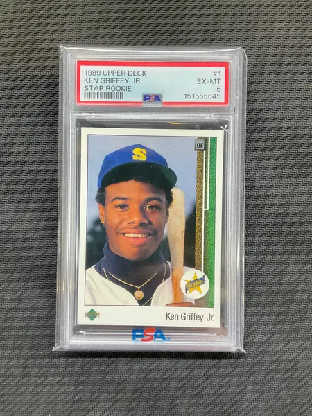 1989 Upper Deck Ken Griffey Jr Star Rookie PSA 6 645