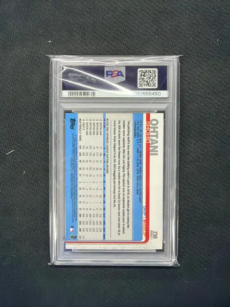 2019 Topps Shohei Ohtani PSA 9