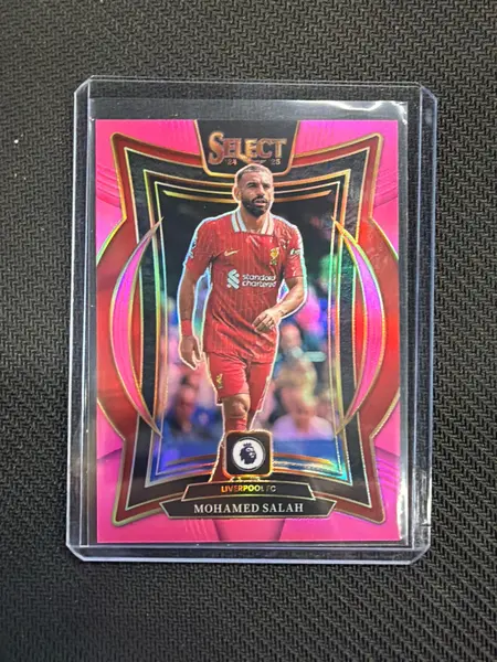 2024-25 Panini Select Mohamed Salah Pink /99 Liverpool