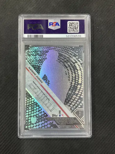 2017 Topps High Tek Aaron Judge Rookie PSA 10 Yankees