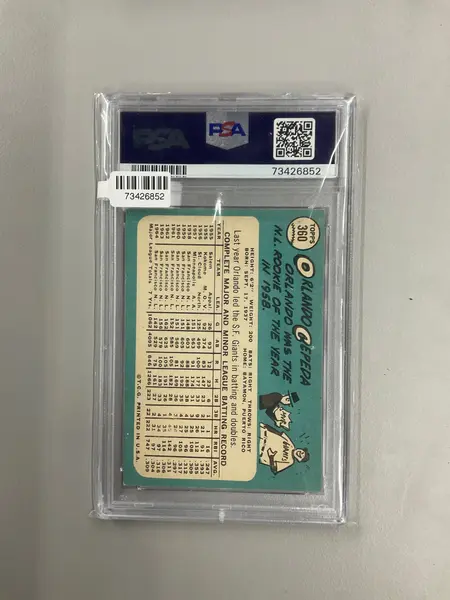 1965 Topps Orlando Cepeda #360 PSA 5 Giants