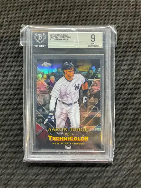 2023 Topps Chrome Aaron Judge Topps In Technicolor