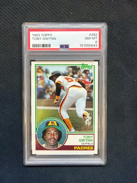 1983 Topps Tony Gwynn #482 PSA 8 643 Rookie