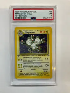 holographic magneton pokemon card Magneton HOLO RARE 38/108 Pokemon XY Evolutions Anniversary Holographic Foil -LP