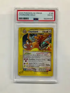 crystal charizard pokemon card PSA 8] CHARIZARD-HOLO Mint / near mint condition trading card Charizard [1st Edition] #32 Prices