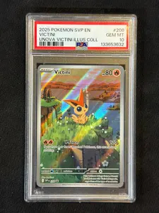 2025 Pokemon Promo Victini 208 PSA 10 on Fanatics Collect