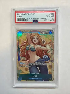 2025 One Piece Japanese 3rd Anniversary Set Nami #054 PSA 10 GEM